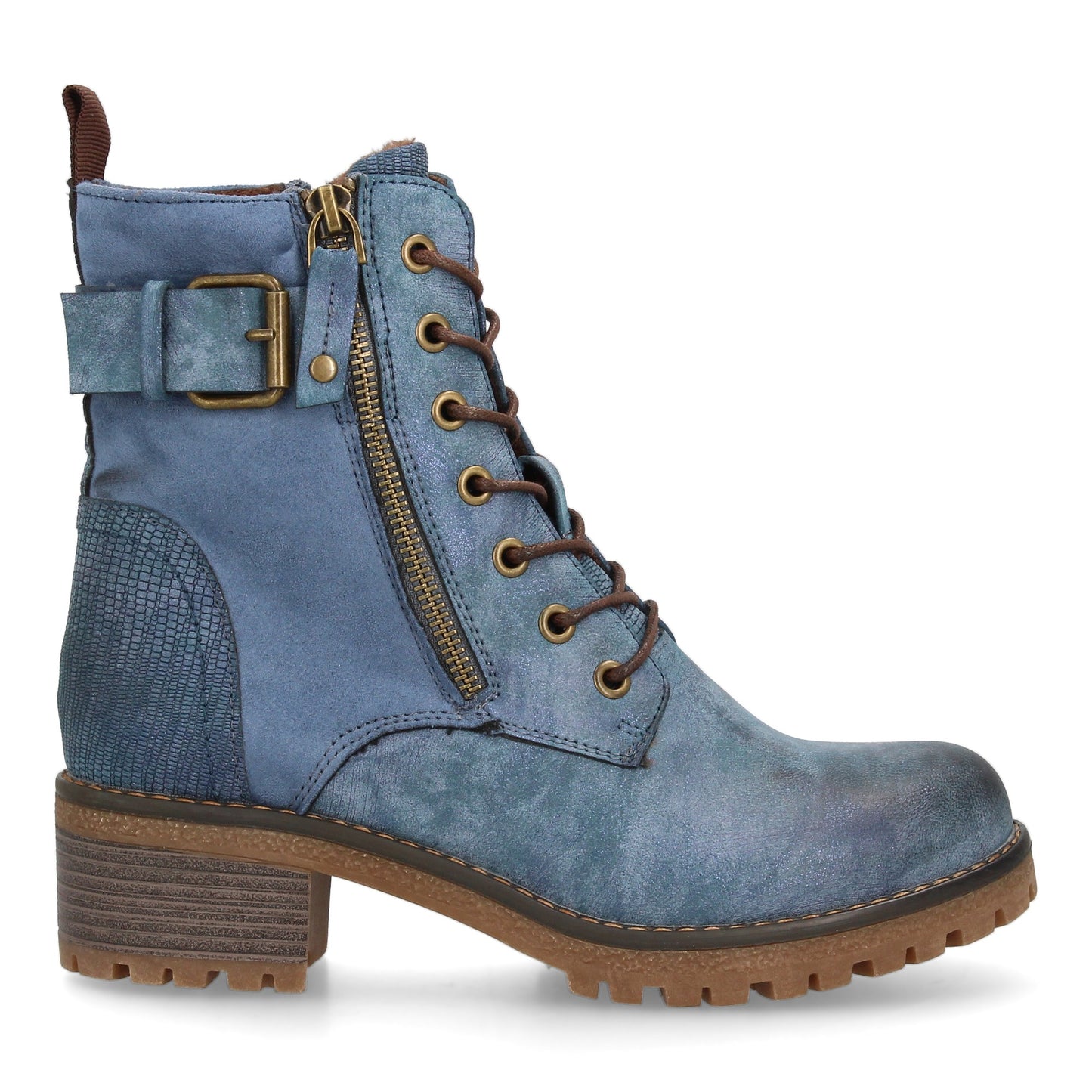 Bota para mujer con diseño robusto y funcional  perfecta para el día a día.