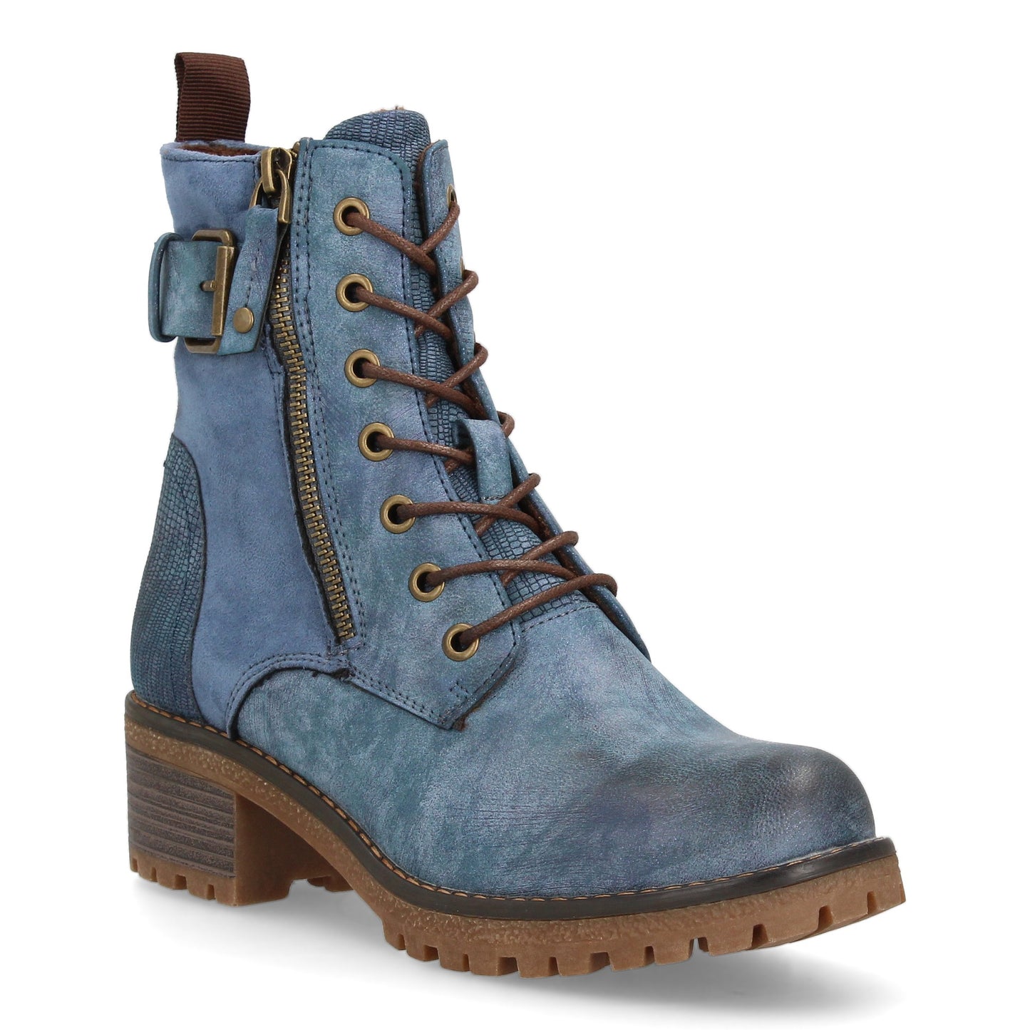 Bota para mujer con diseño robusto y funcional  perfecta para el día a día.