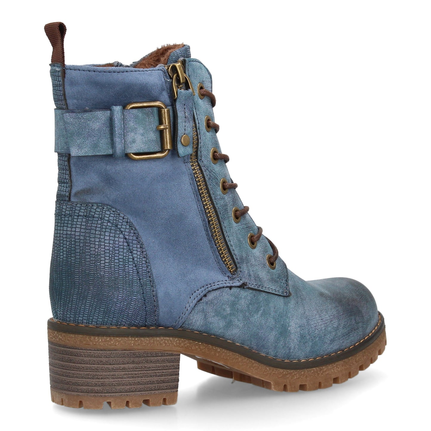 Bota para mujer con diseño robusto y funcional  perfecta para el día a día.