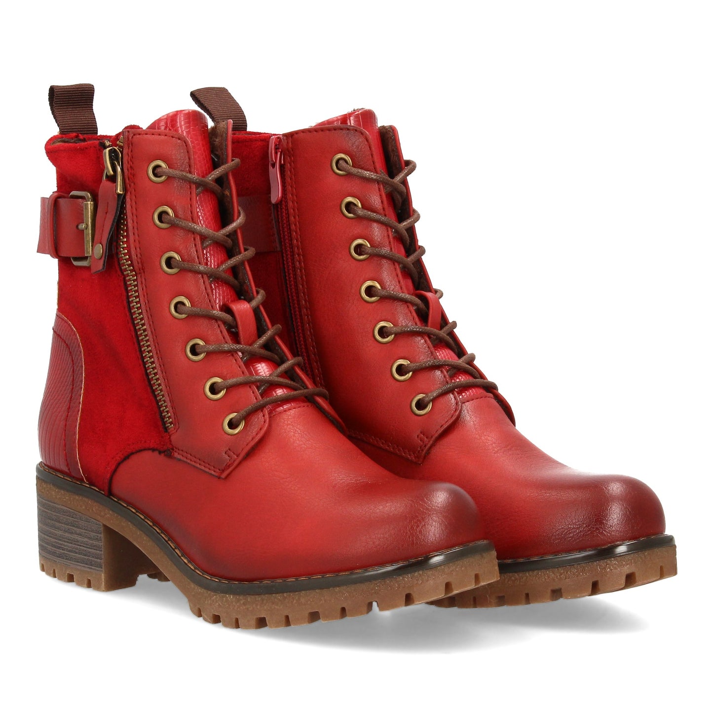 Bota para mujer con diseño robusto y funcional  perfecta para el día a día.