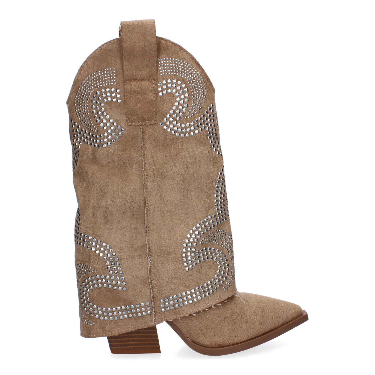 Botines de tacón para Mujer  Estilo Cowboy Polaina