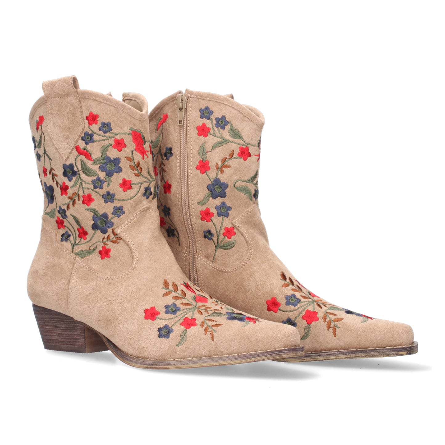 Botin de tacon como para mujer con estam