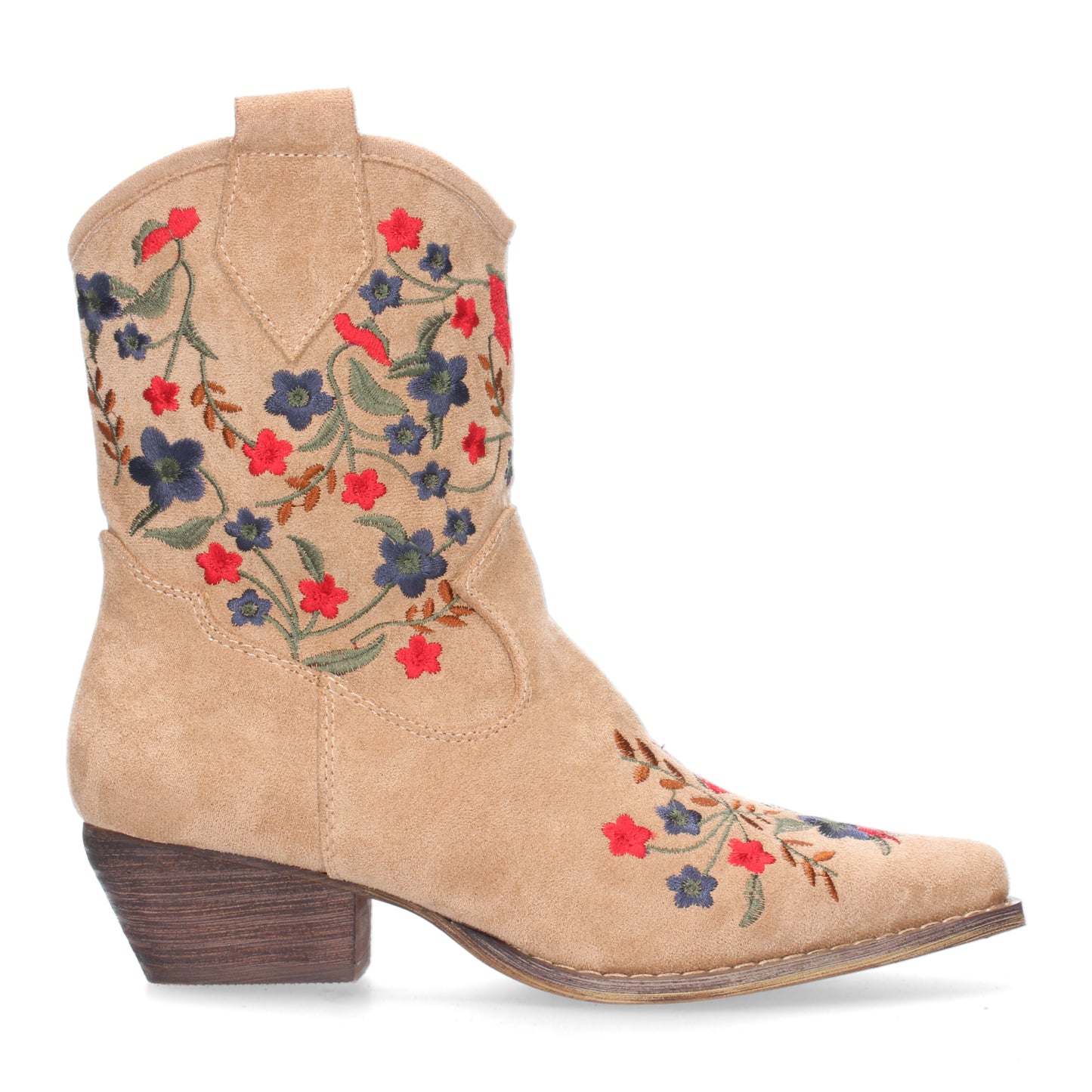 Botin de tacon como para mujer con estam