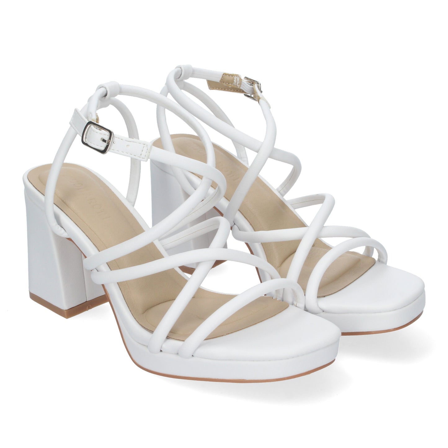 Sandalia de Tacon para Mujer  Comoda  con Tiras en