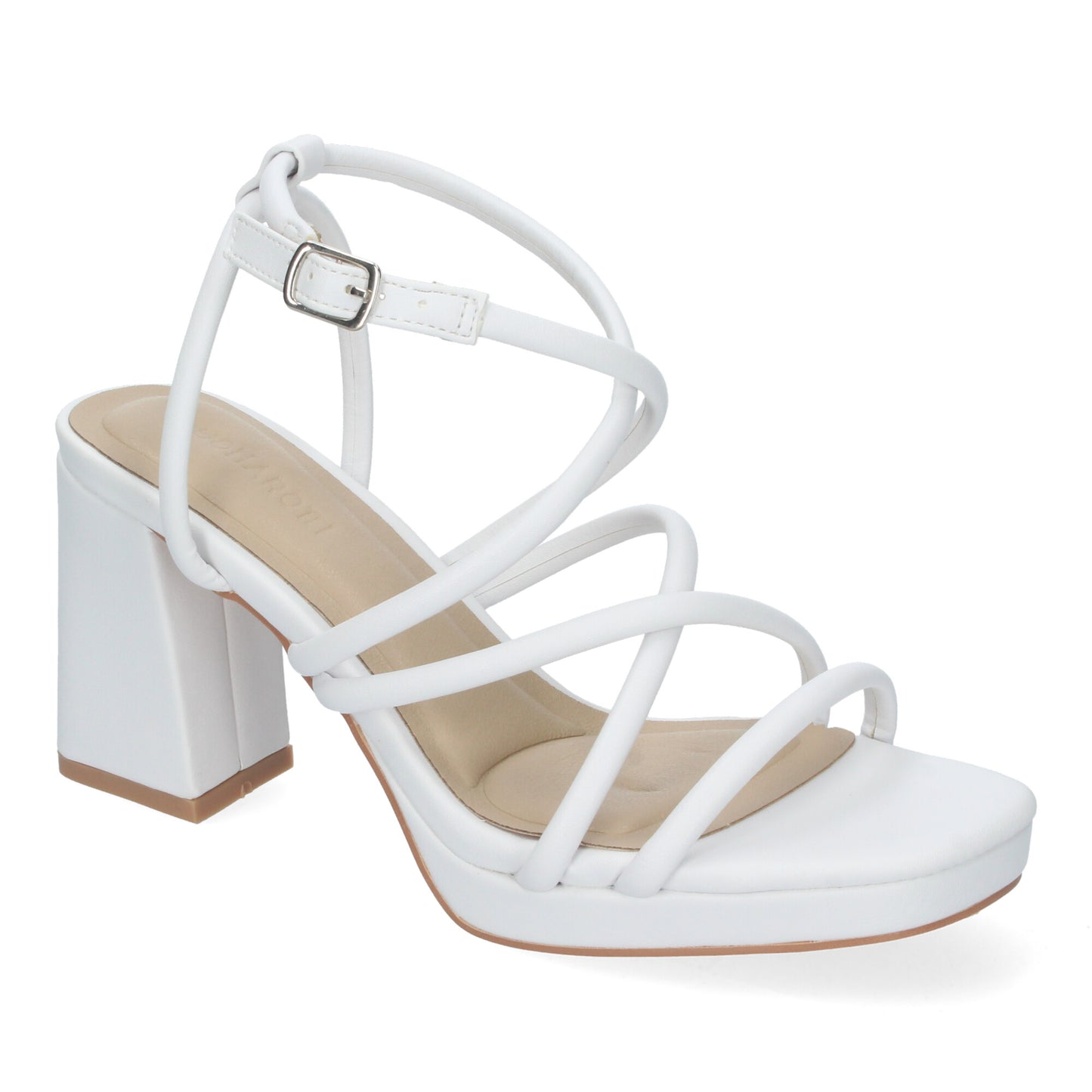 Sandalia de Tacon para Mujer  Comoda  con Tiras en