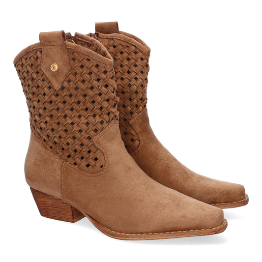 Botines de tacón Campero para Mujer  diseño T
