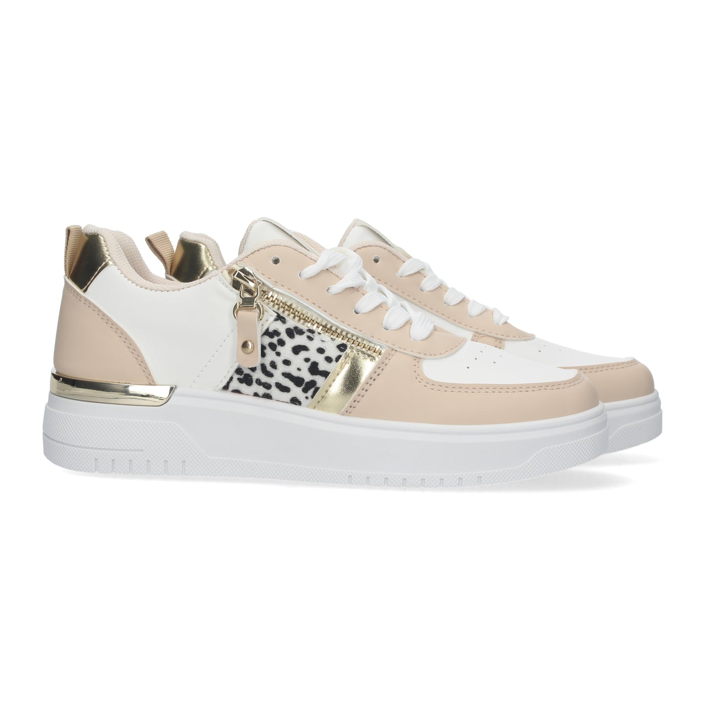 Zapatillas de mujer cómodas  de color bl