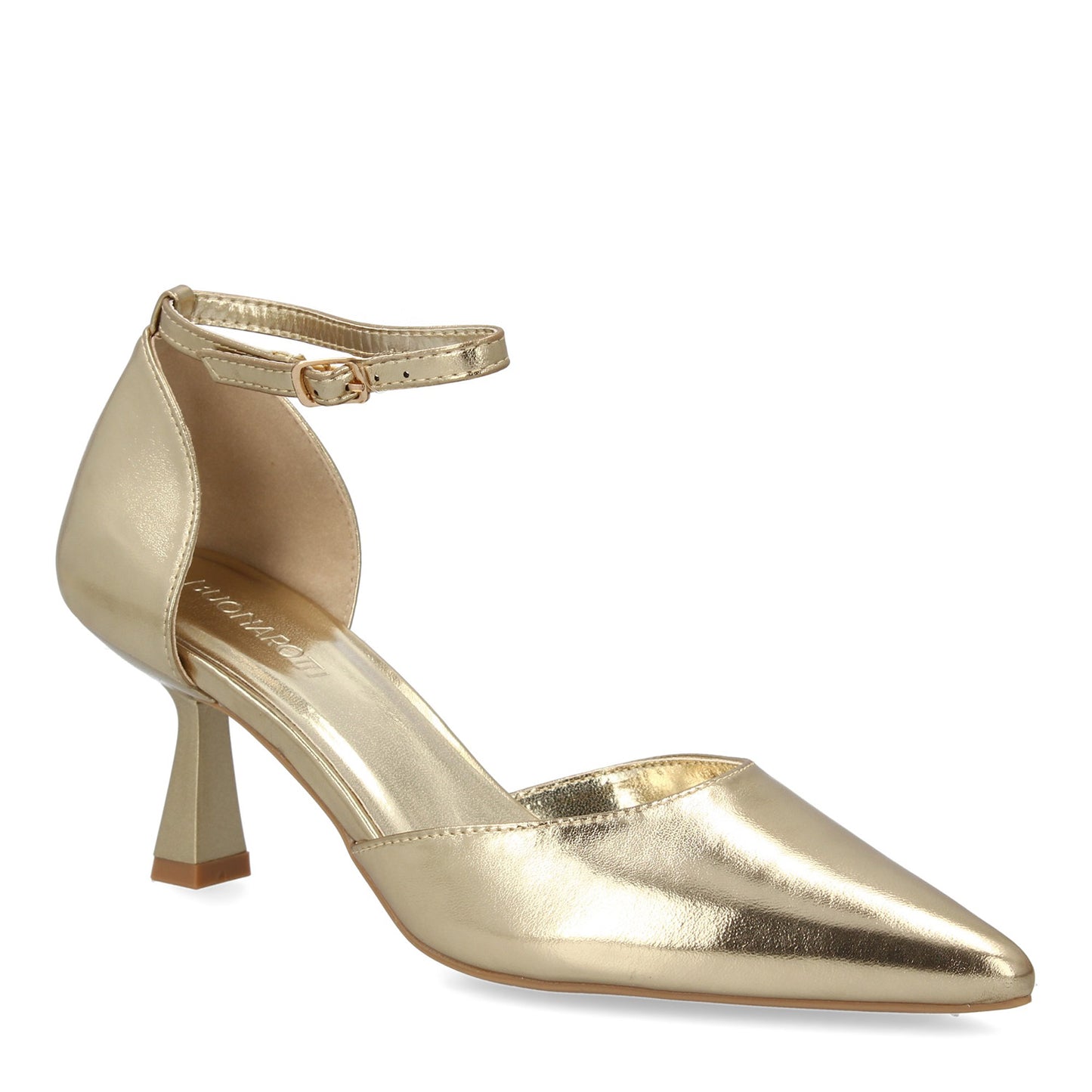 Stiletto para mujer con tacón fino. Cierre ajustable de hebilla  punta fina idea