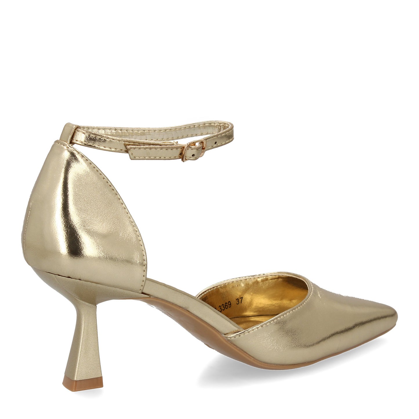 Stiletto para mujer con tacón fino. Cierre ajustable de hebilla  punta fina idea