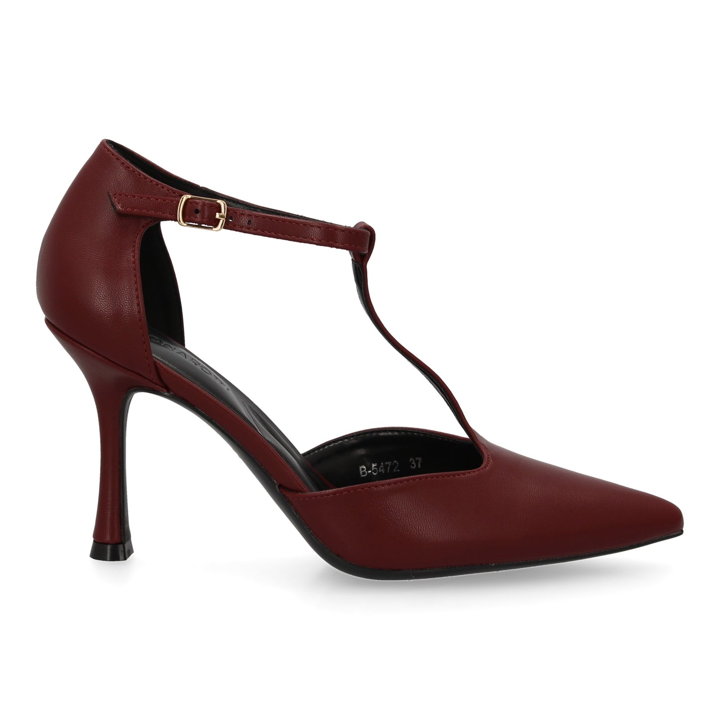 Stiletto de tacón fino  Diseño elegante  silueta clásica. Zapato de salón con ta