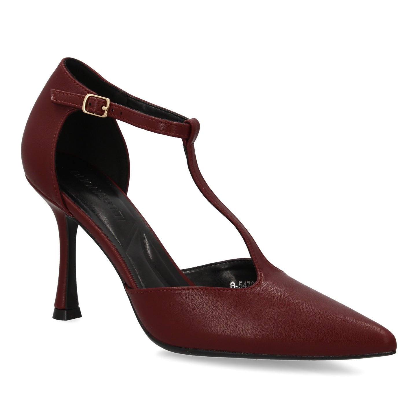 Stiletto de tacón fino  Diseño elegante  silueta clásica. Zapato de salón con ta