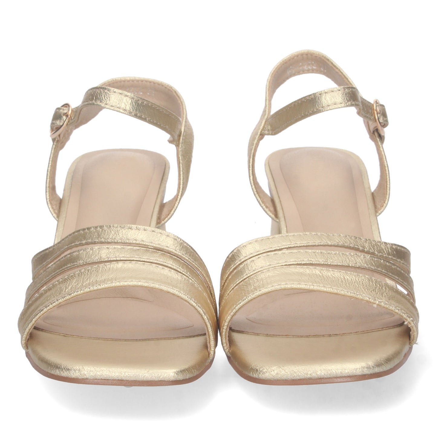 Sandalia de Tacon para Mujer  Comoda  Triple Pala