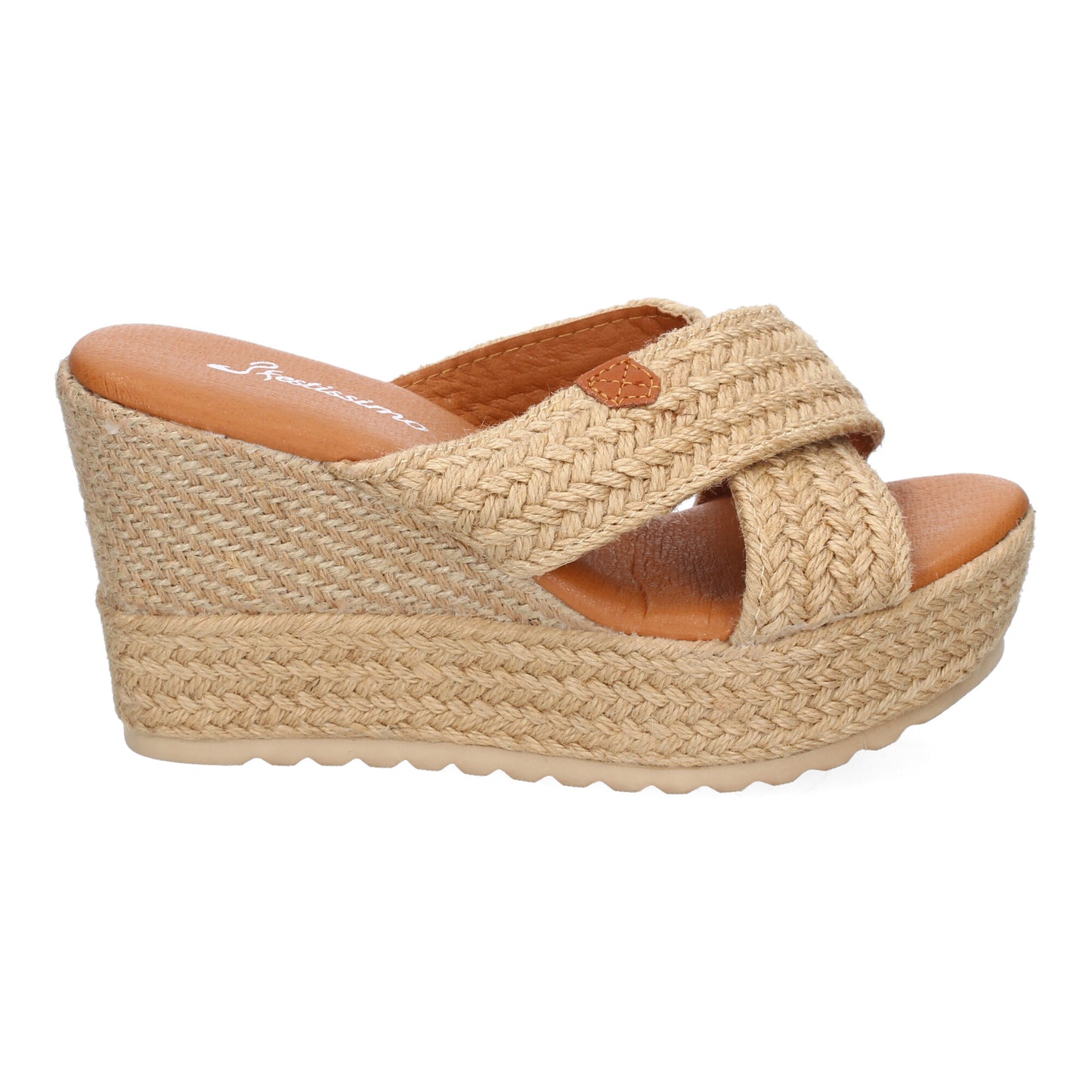 Sandalia de cuña de Yute para Mujer  Comodas y Ele