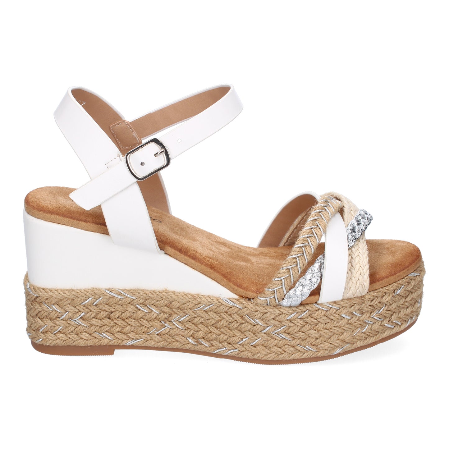 Sandalia de cuña de Yute para Mujer  Comodas y Ele