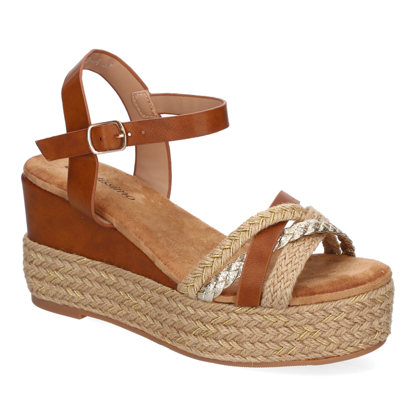 Sandalia de cuña de Yute para Mujer  Comodas y Ele