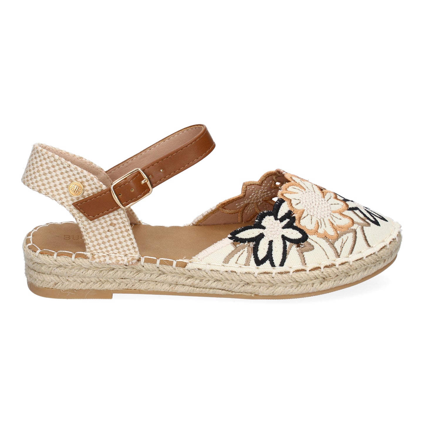 Sandalias de Mujer  diseño Floral  Detalles Bordad