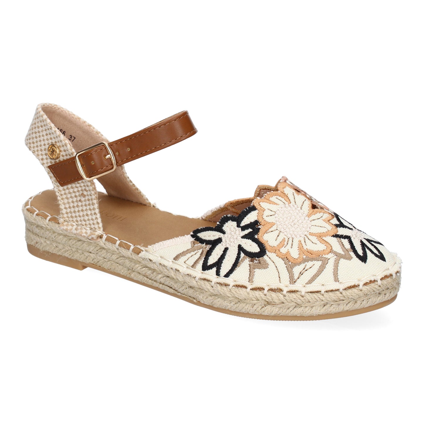 Sandalias de Mujer  diseño Floral  Detalles Bordad