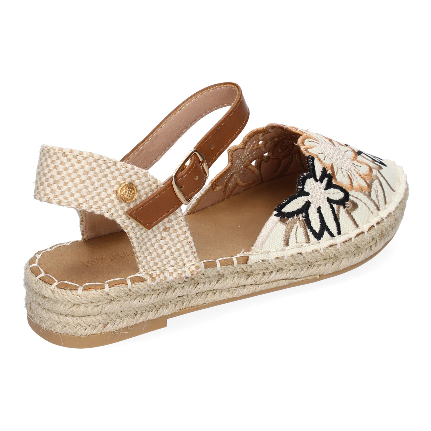 Sandalias de Mujer  diseño Floral  Detalles Bordad