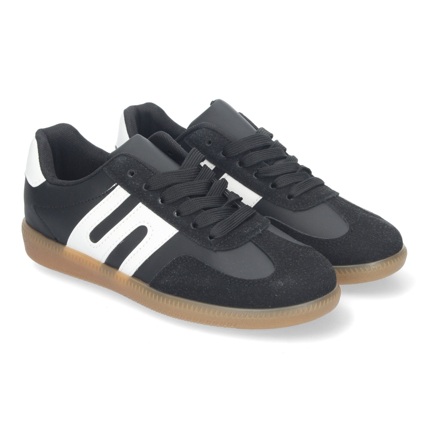 Zapatillas casual suela resistente Negro