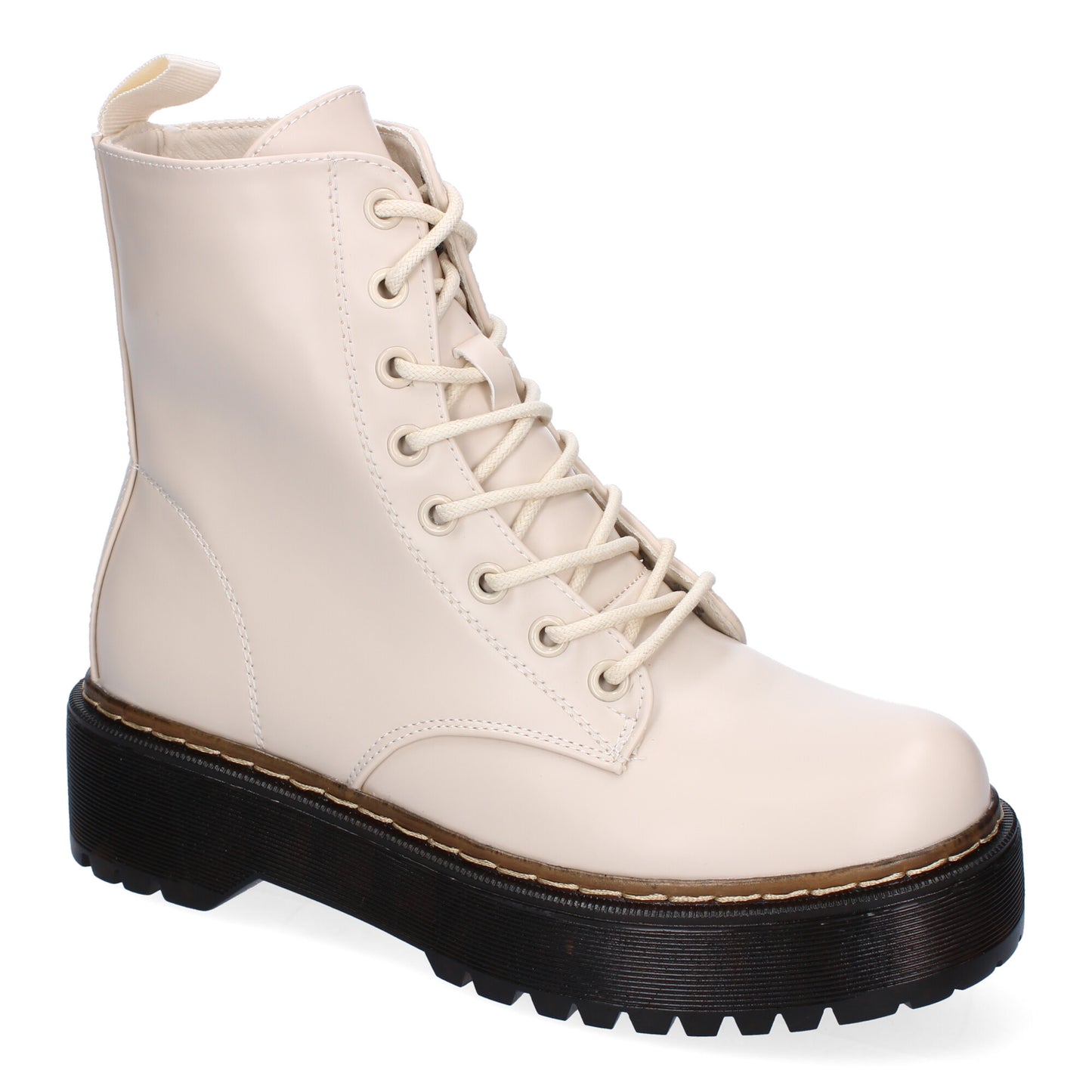 Botín de Mujer de Doble Suela Comodos con Plataforma y Cierre de Cremallera