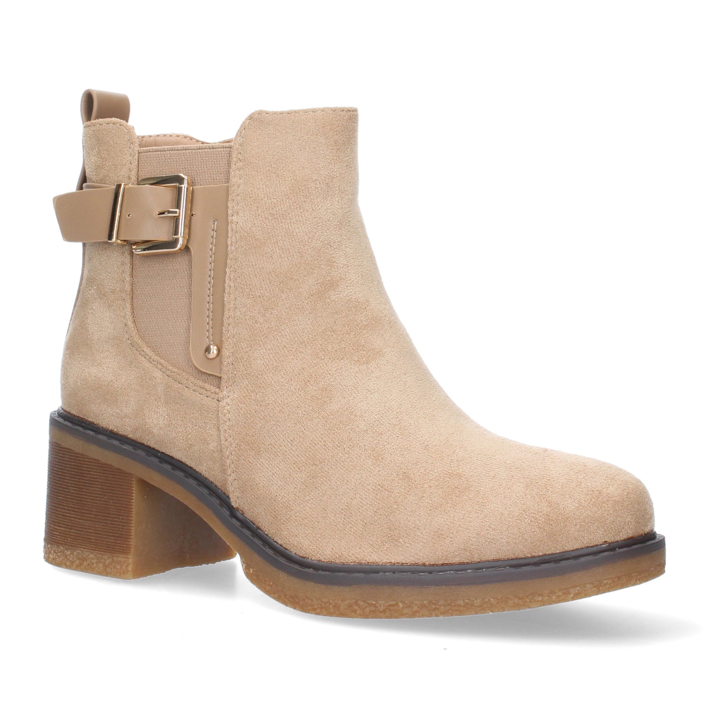 Botin de Tacon para Mujer  con material