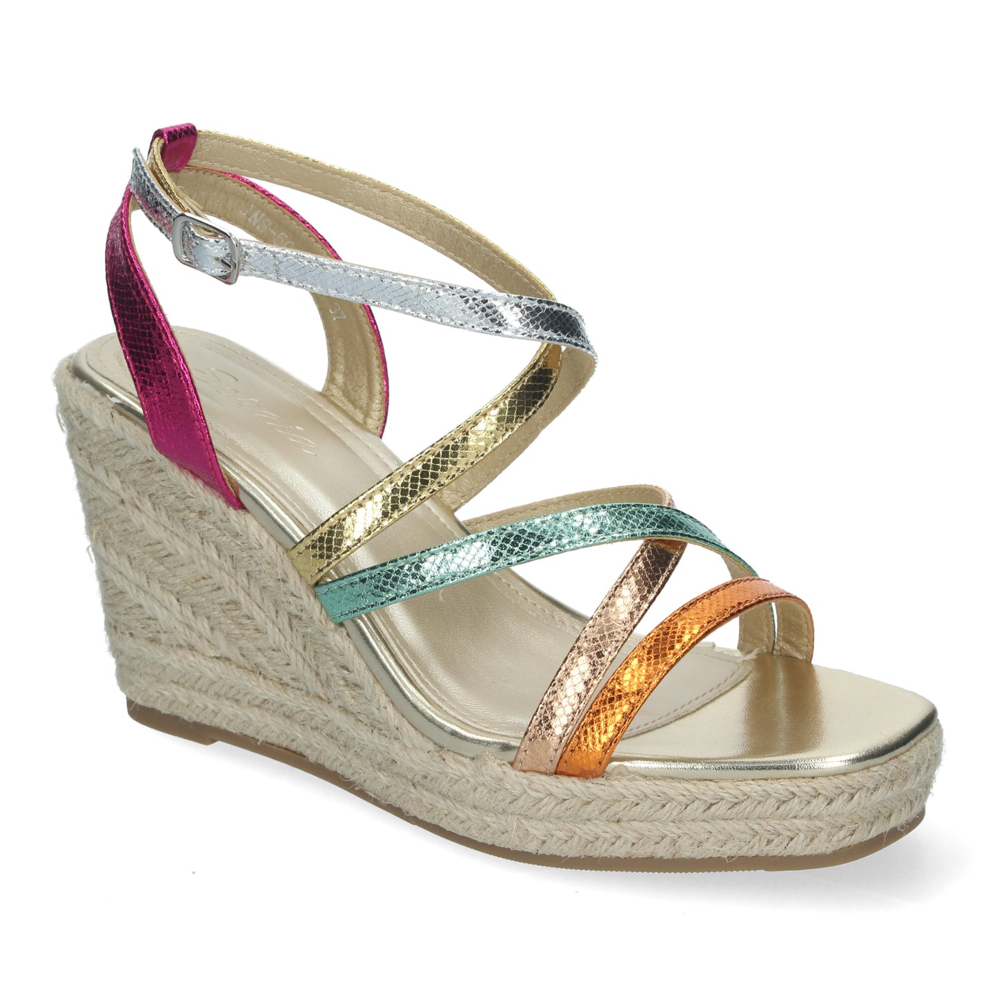 Sandalias de cuña para Mujer con Tiras C