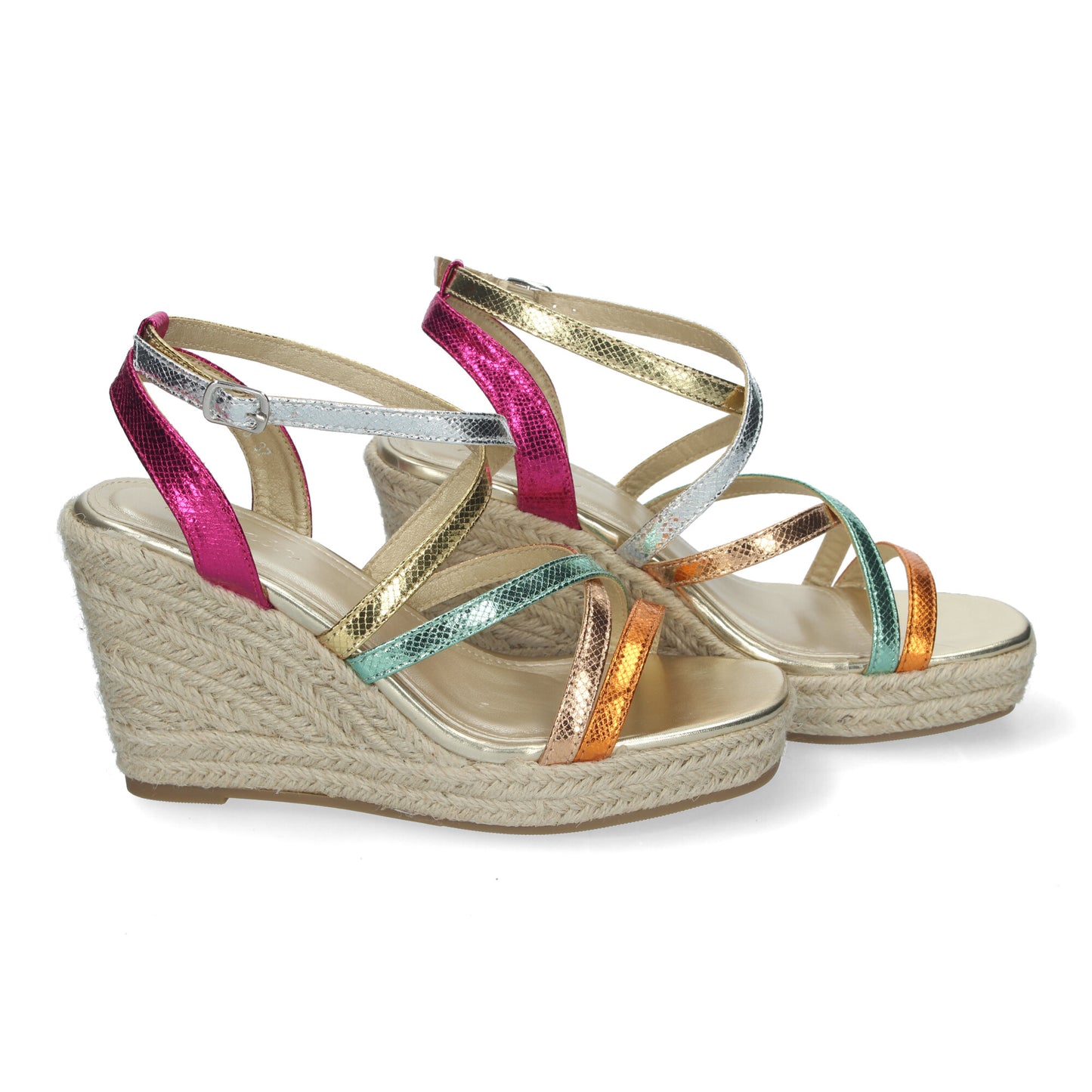 Sandalias de cuña para Mujer con Tiras C