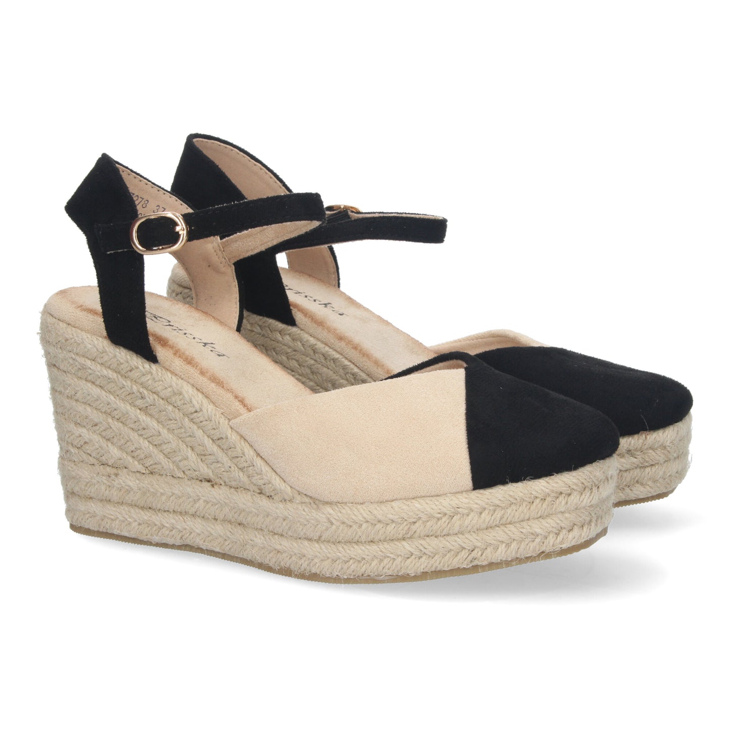 Sandalia de cuña para Mujer  Comodas  cuña de Yute