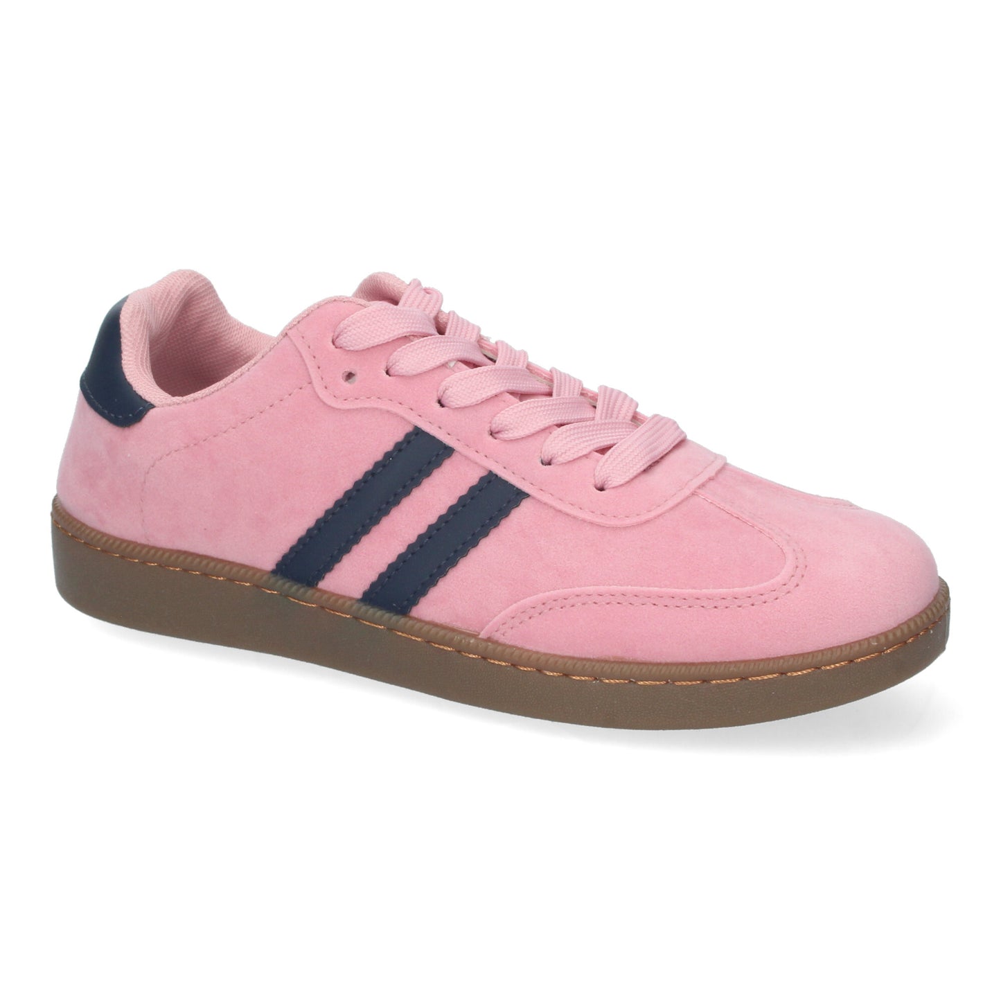 Zapatillas planas deportivas rosas