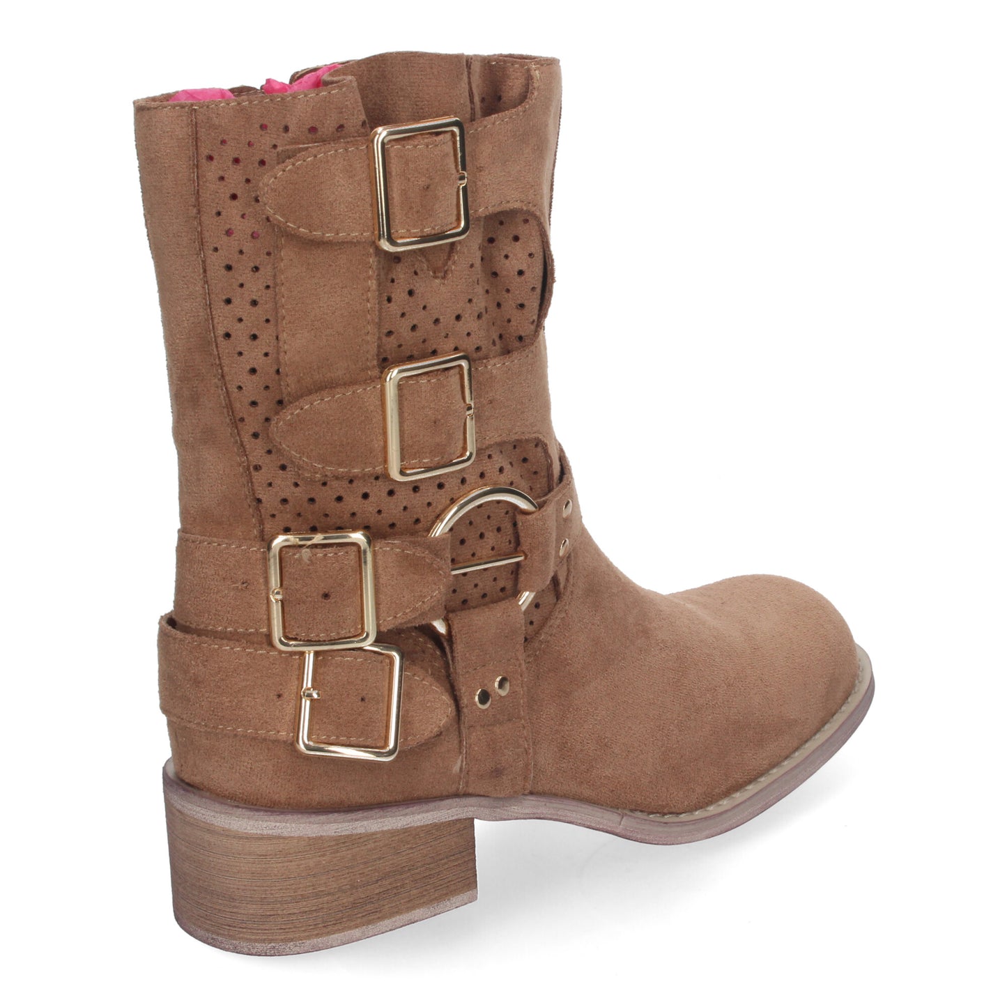 Botines de Mujer con tacón Bajo y Adorno