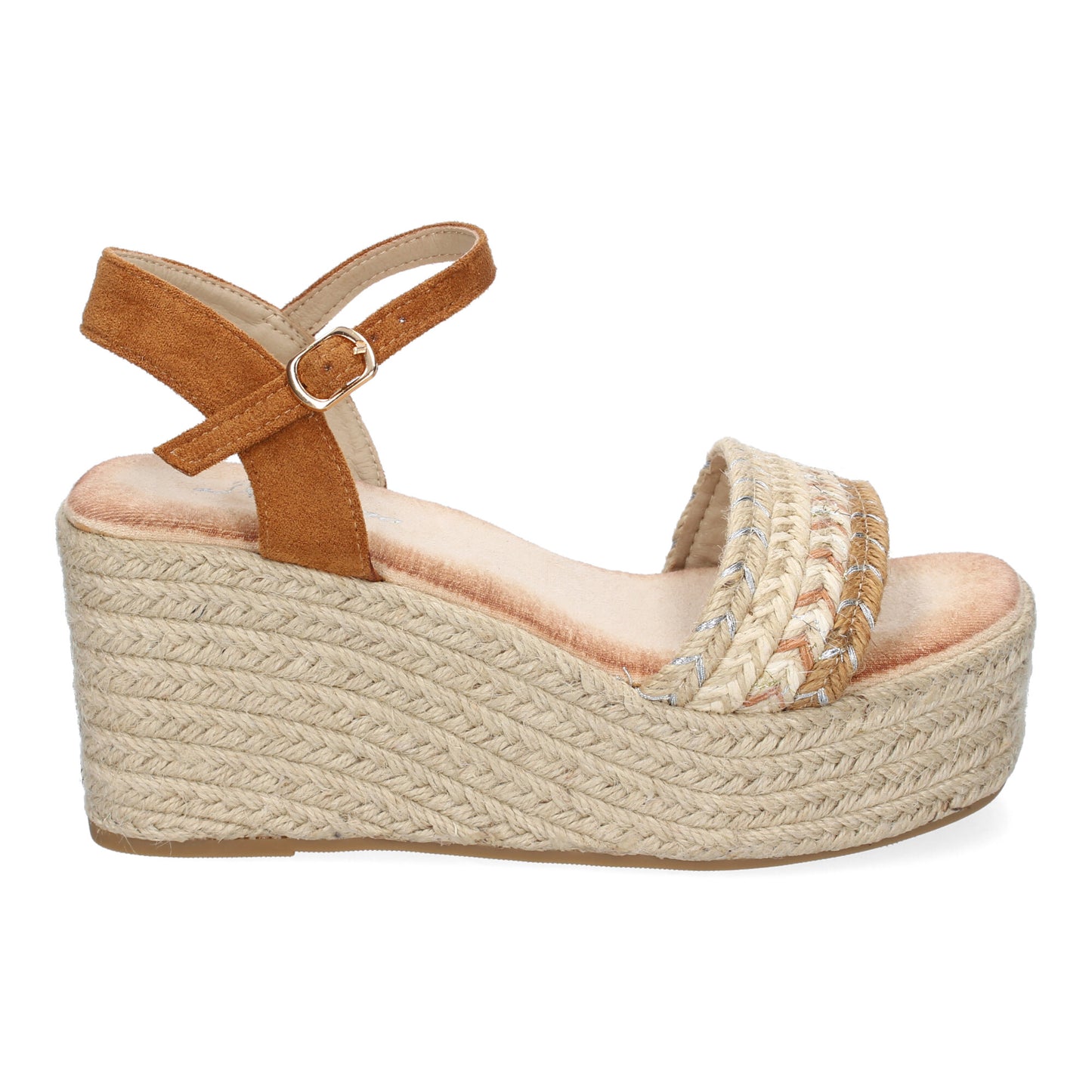 Sandalia de cuña de Yute para Mujer  Comodas y Ele