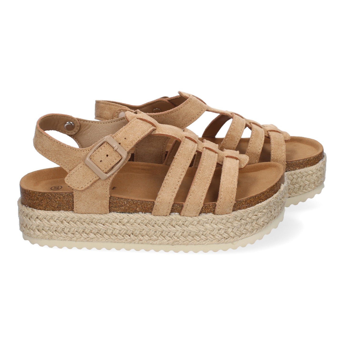 Sandalias con Plataforma de Yute para Mujer  Comod