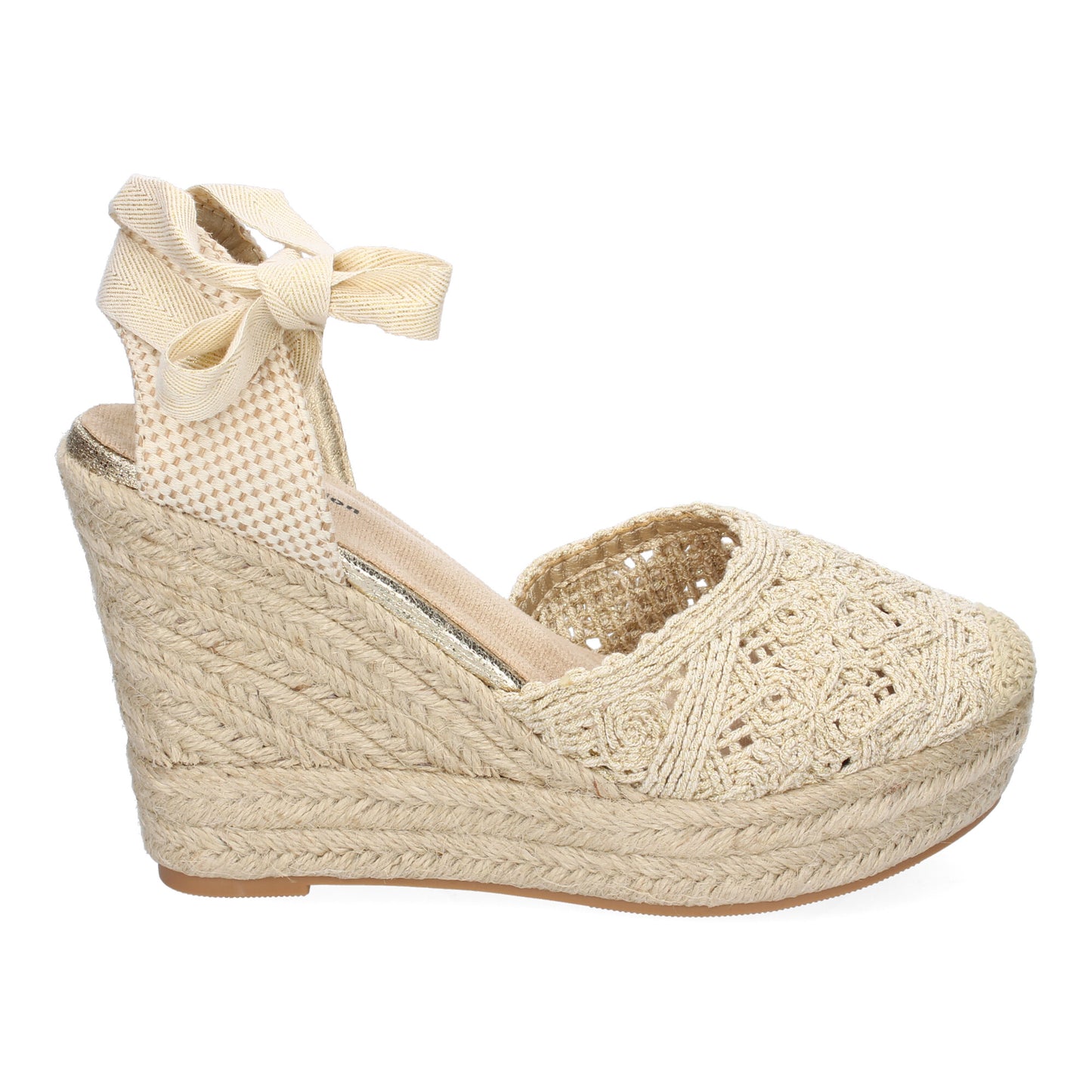 Sandalia de cuña de Yute para Mujer  Comodas y Ele