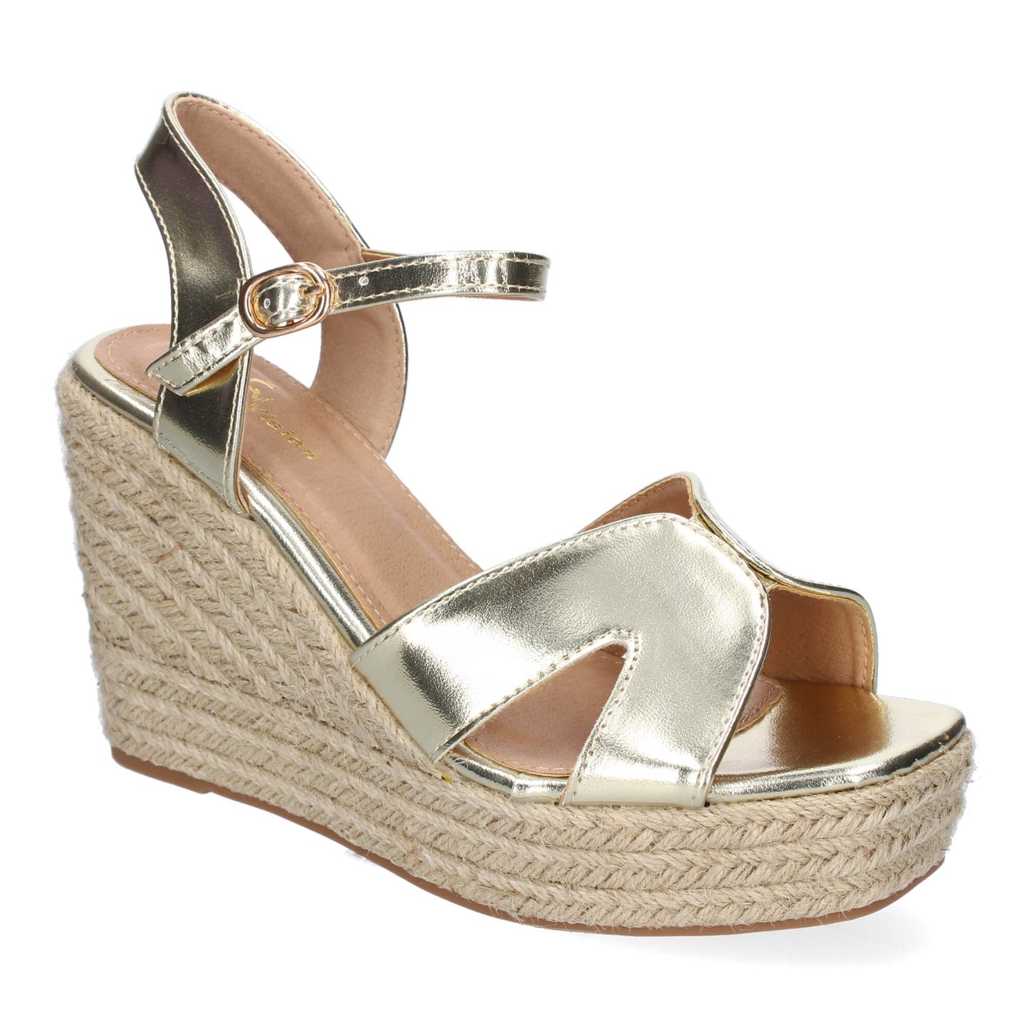 Sandalia de cuña de Yute para Mujer  diseño Modern