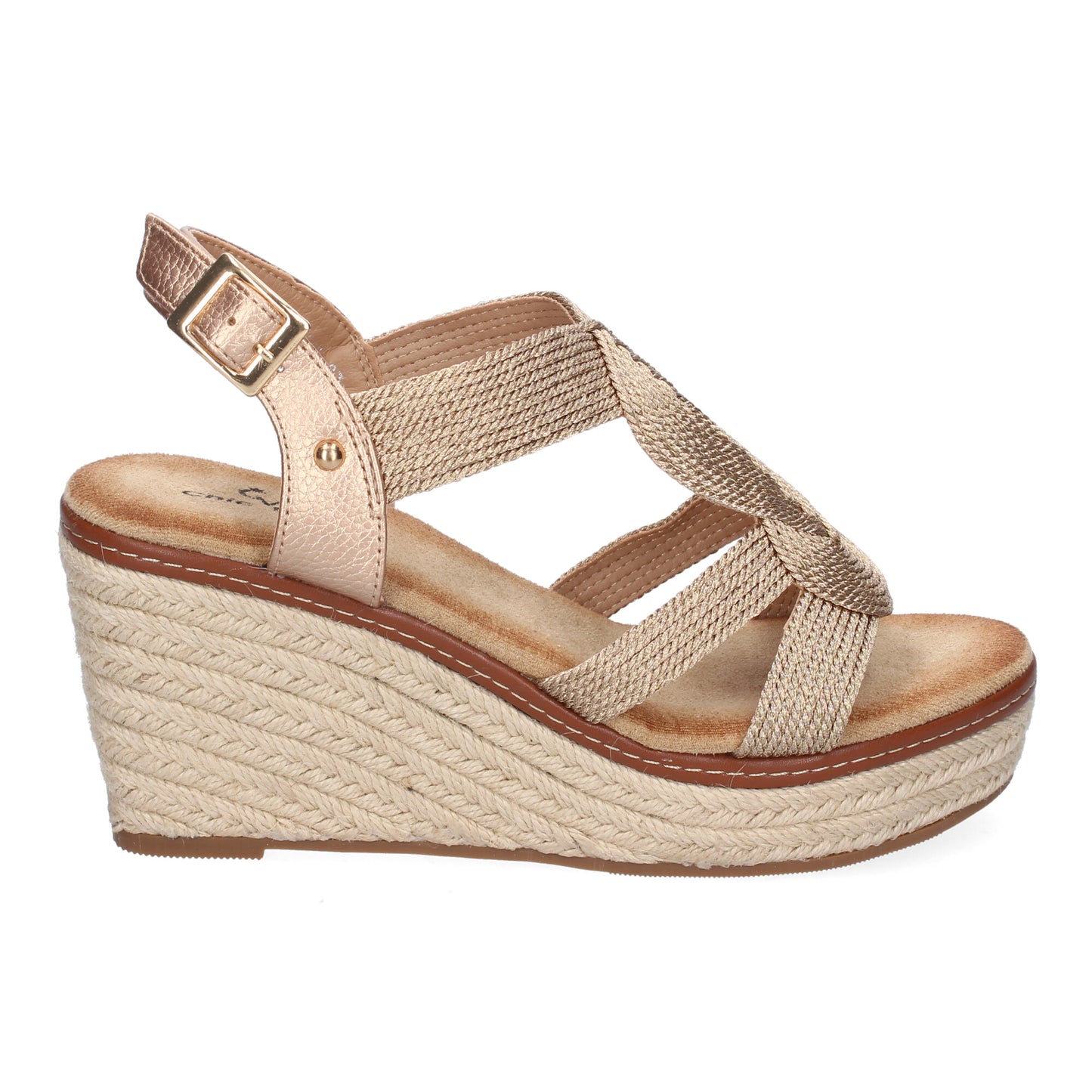 Sandalia de cuña de Yute para Mujer  Comodas y Ele