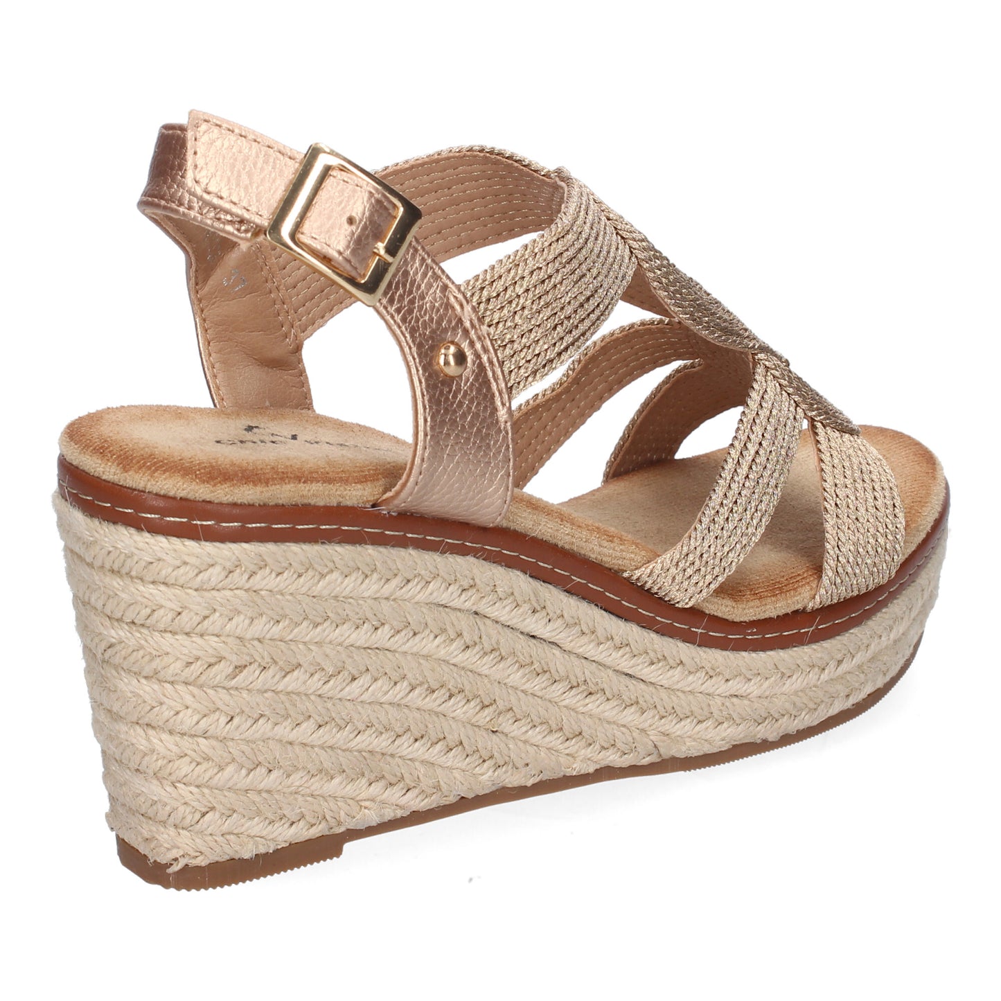 Sandalia de cuña de Yute para Mujer  Comodas y Ele