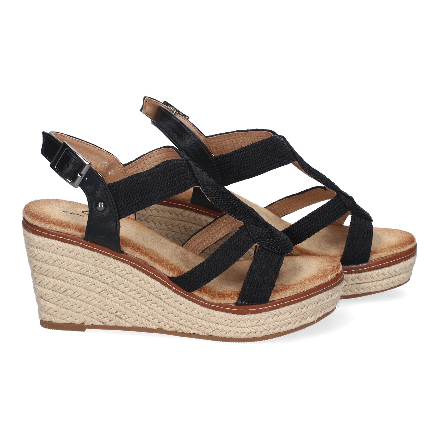 Sandalia de cuña de Yute para Mujer  Comodas y Ele