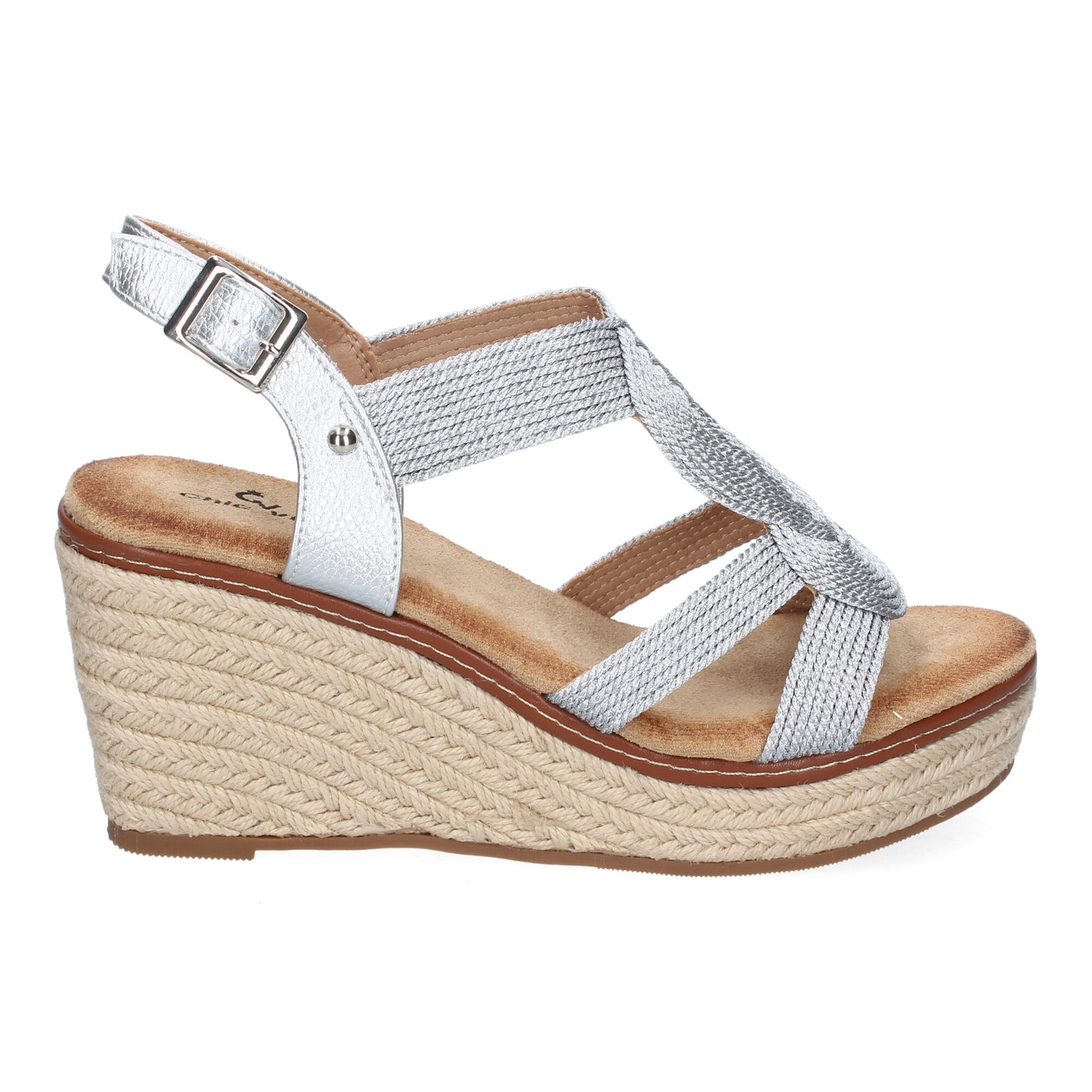 Sandalia de cuña de Yute para Mujer  Comodas y Ele