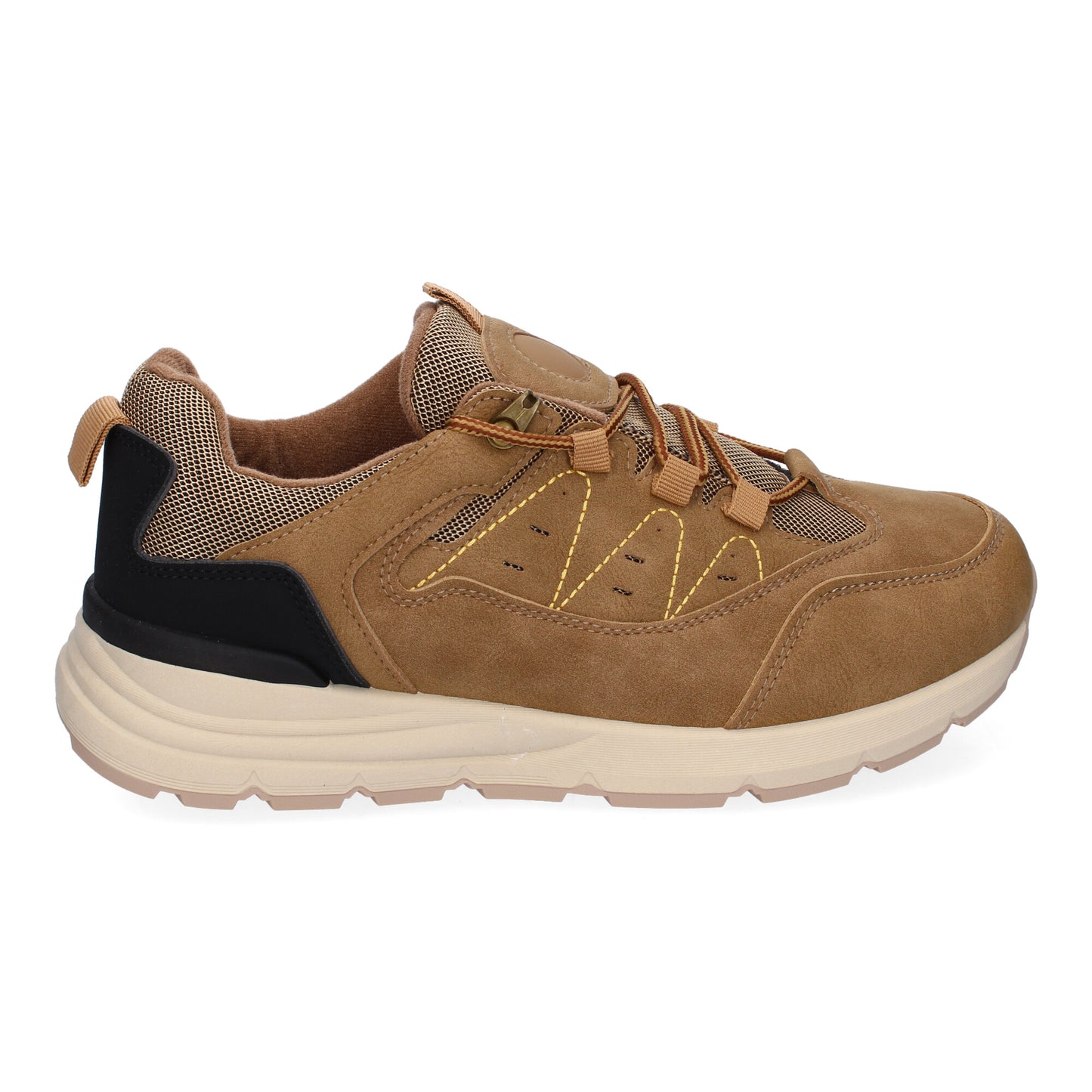 Zapatillas Planas Deportivas de Hombre Casual  Puntera Redonda y Cierre de Cordo
