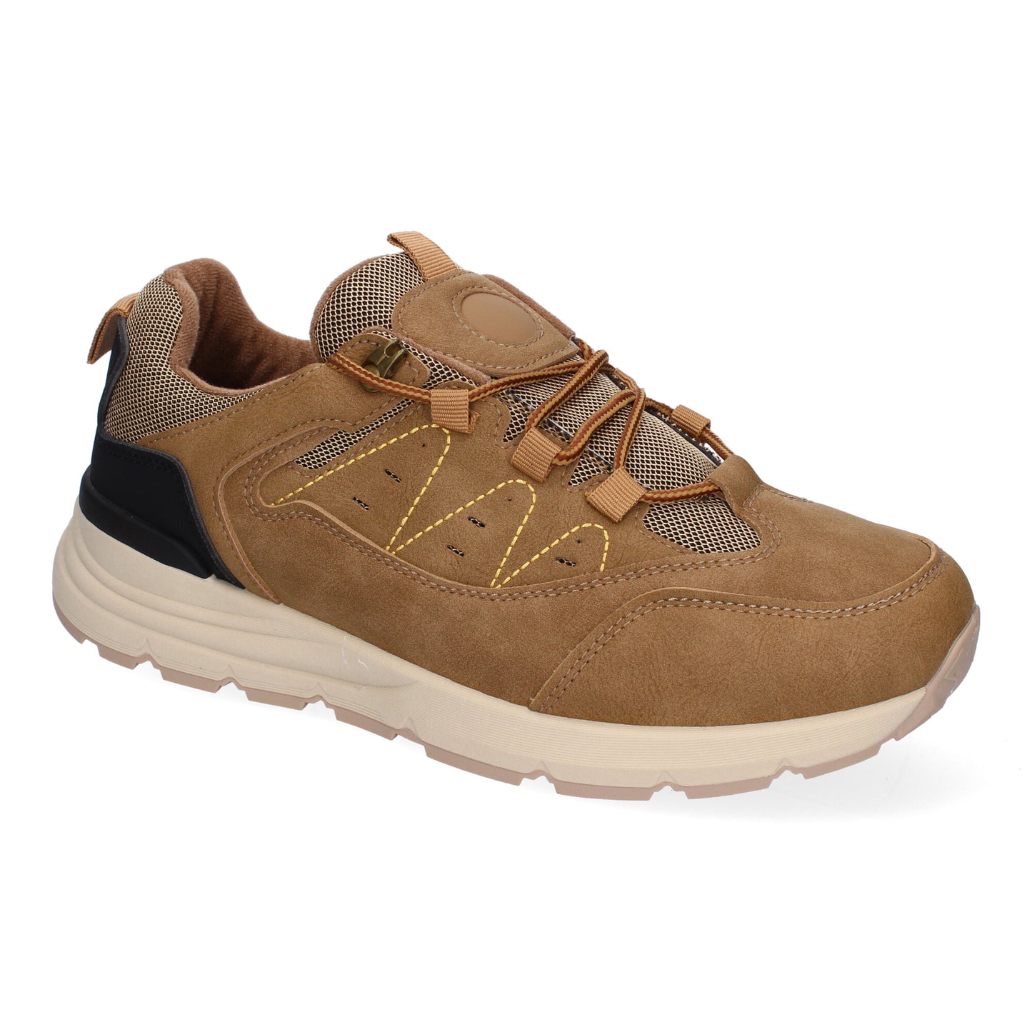 Zapatillas Planas Deportivas de Hombre Casual  Puntera Redonda y Cierre de Cordo