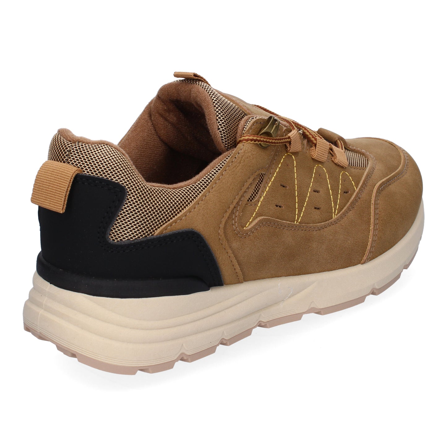 Zapatillas Planas Deportivas de Hombre Casual  Puntera Redonda y Cierre de Cordo