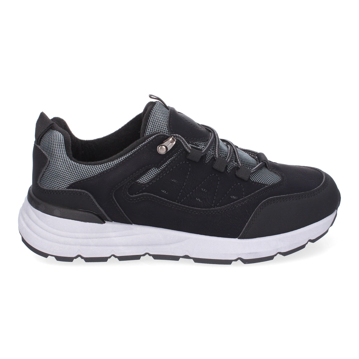 Zapatillas Planas Deportivas de Hombre Casual  Puntera Redonda y Cierre de Cordo