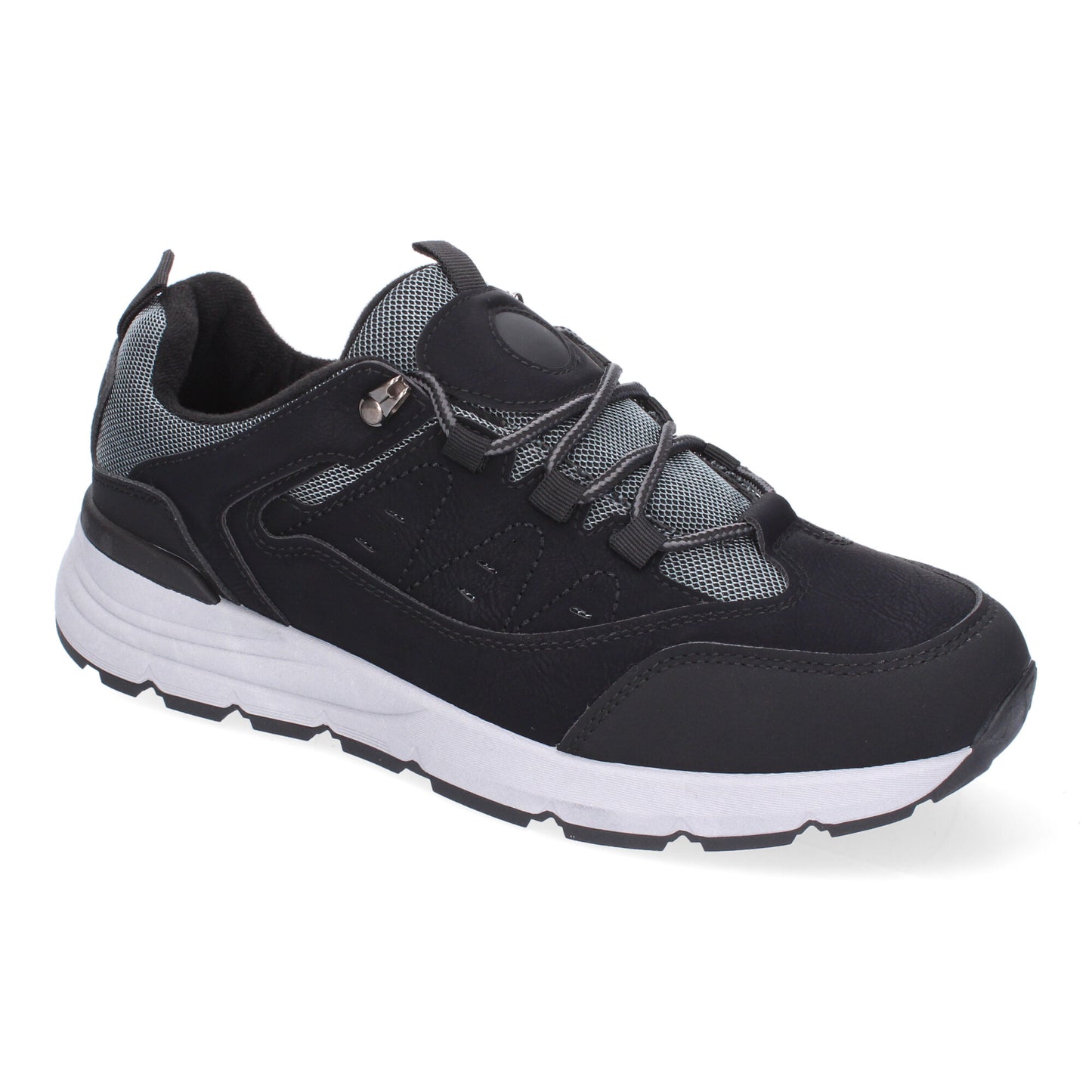 Zapatillas Planas Deportivas de Hombre Casual  Puntera Redonda y Cierre de Cordo