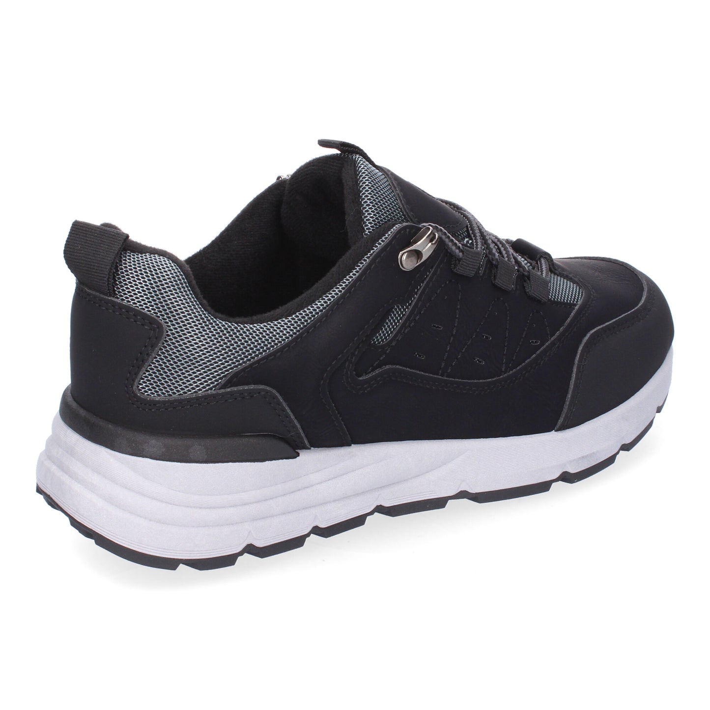 Zapatillas Planas Deportivas de Hombre Casual  Puntera Redonda y Cierre de Cordo