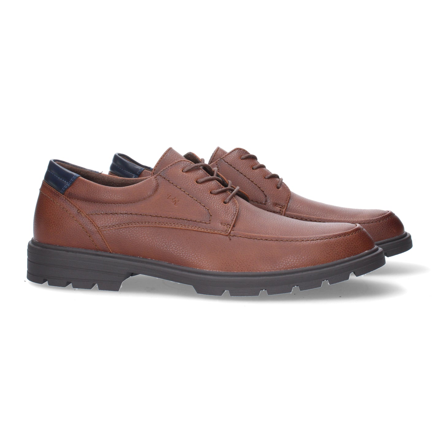 Zapato Plano para Hombre  Comodo  con Estampado Liso  y Cierre de Cordones