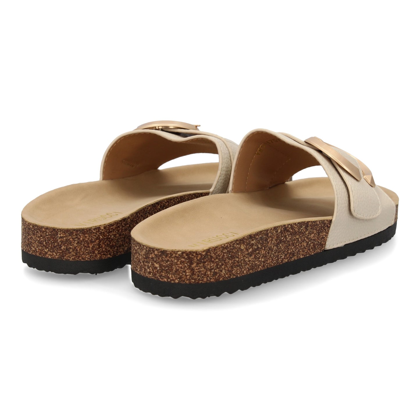 Sandalia plana de mujer  comoda y elegante  diseño