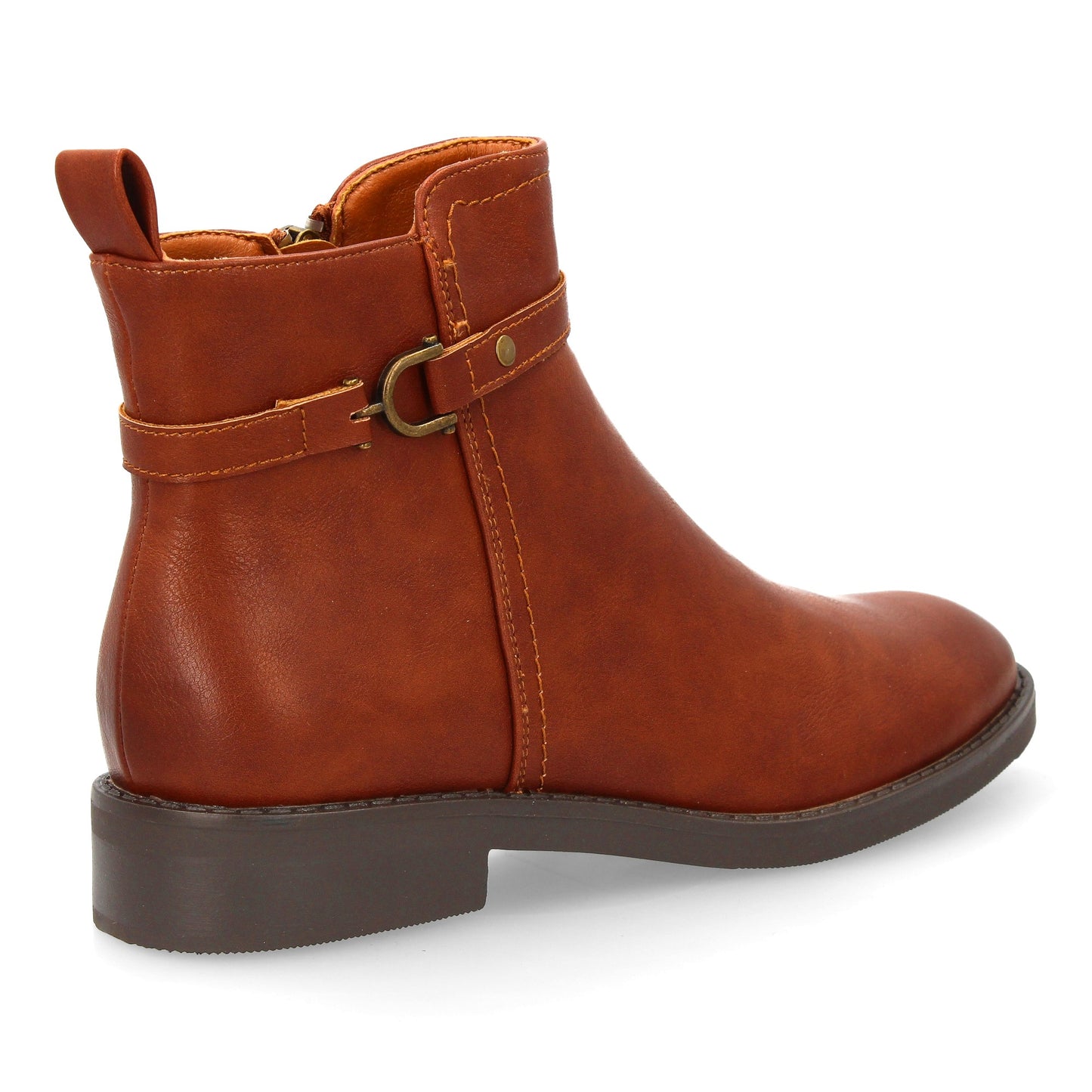 Botín plano para mujer  ideal para la temporada otoño Invierno diseño cómod