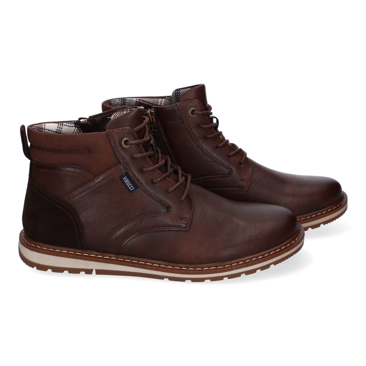 Botin Casual Plano de Hombre  Comodo  Diseño Moderno  Detalle de Costuras Cierre