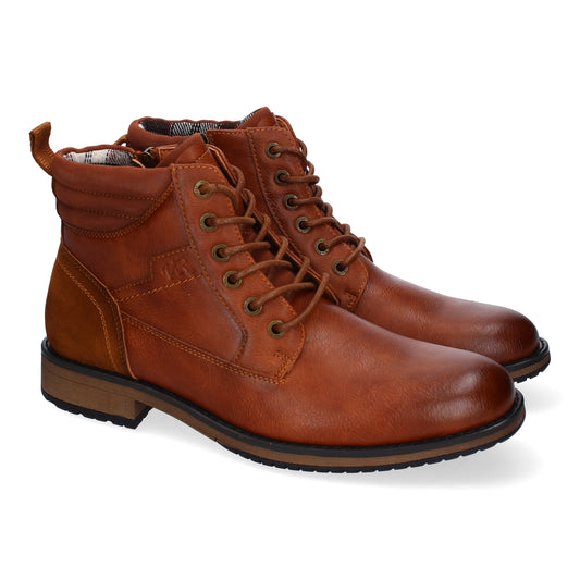 Botines de Hombre  Comodos y Elegantes  Diseño Clasico con Punta Redonda  Cierre