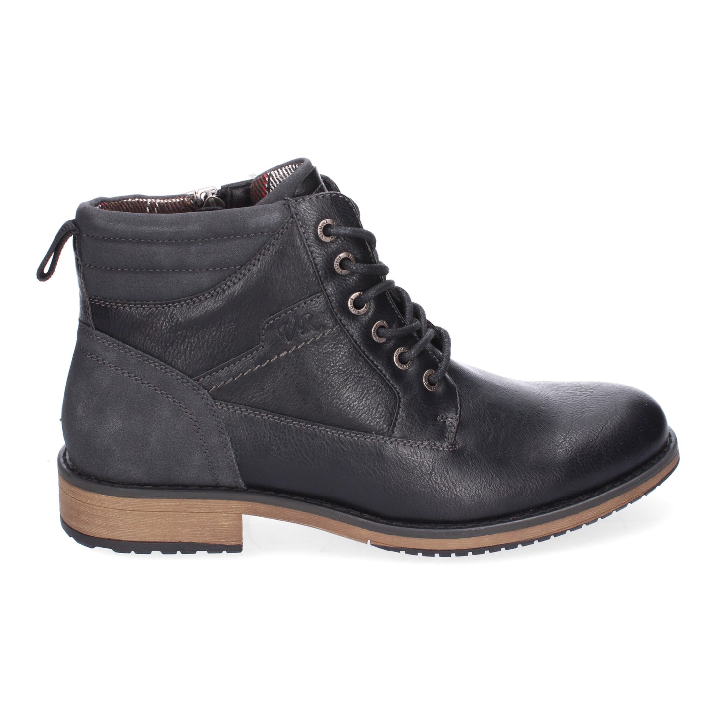 Botines de Hombre  Comodos y Elegantes  Diseño Clasico con Punta Redonda  Cierre